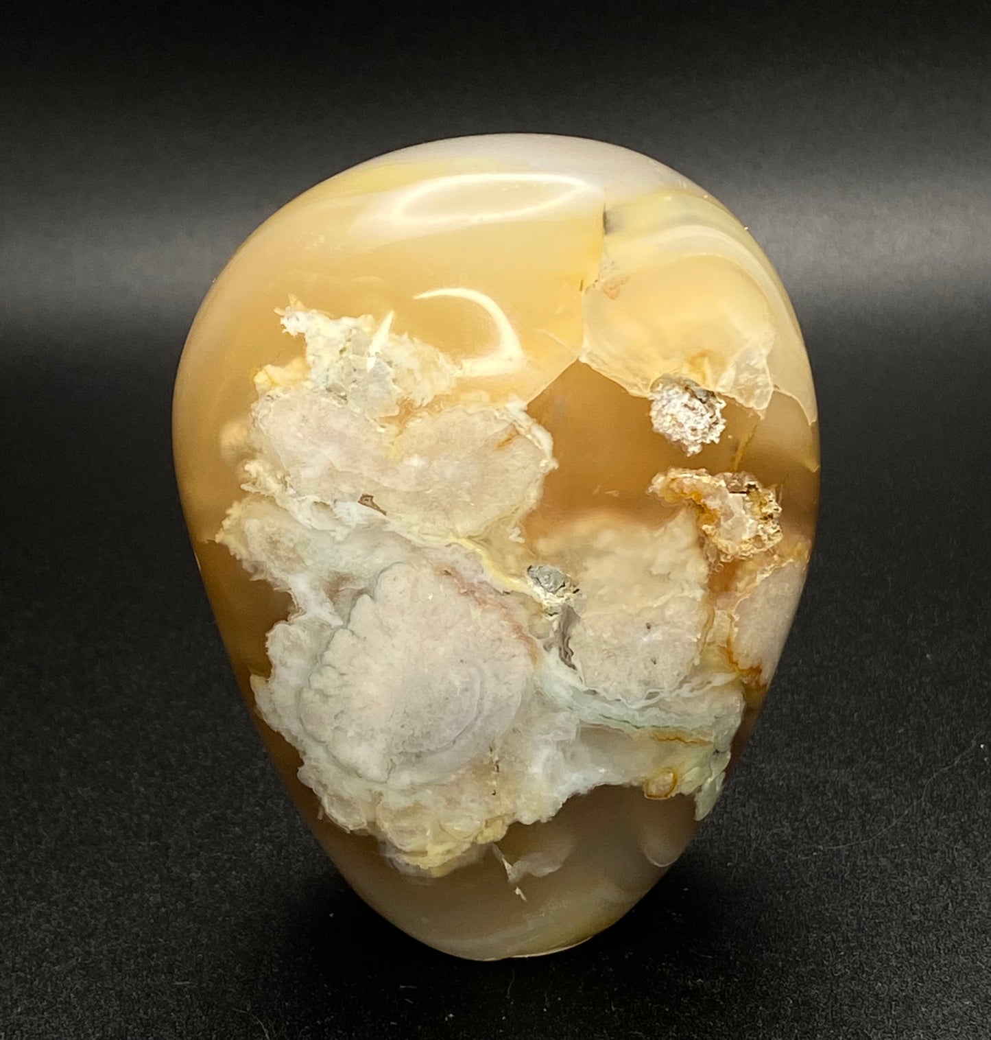 Flower Agate Freeform | 0.59 lb Polished Crystal | Stone of Growth & New Beginnings