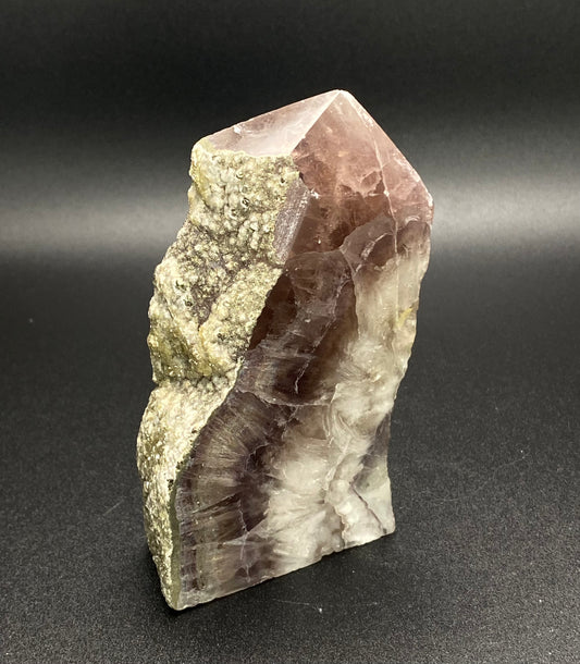 Purple Fluorite Freeform Tower | 0.61 lbs Polished Crystal |