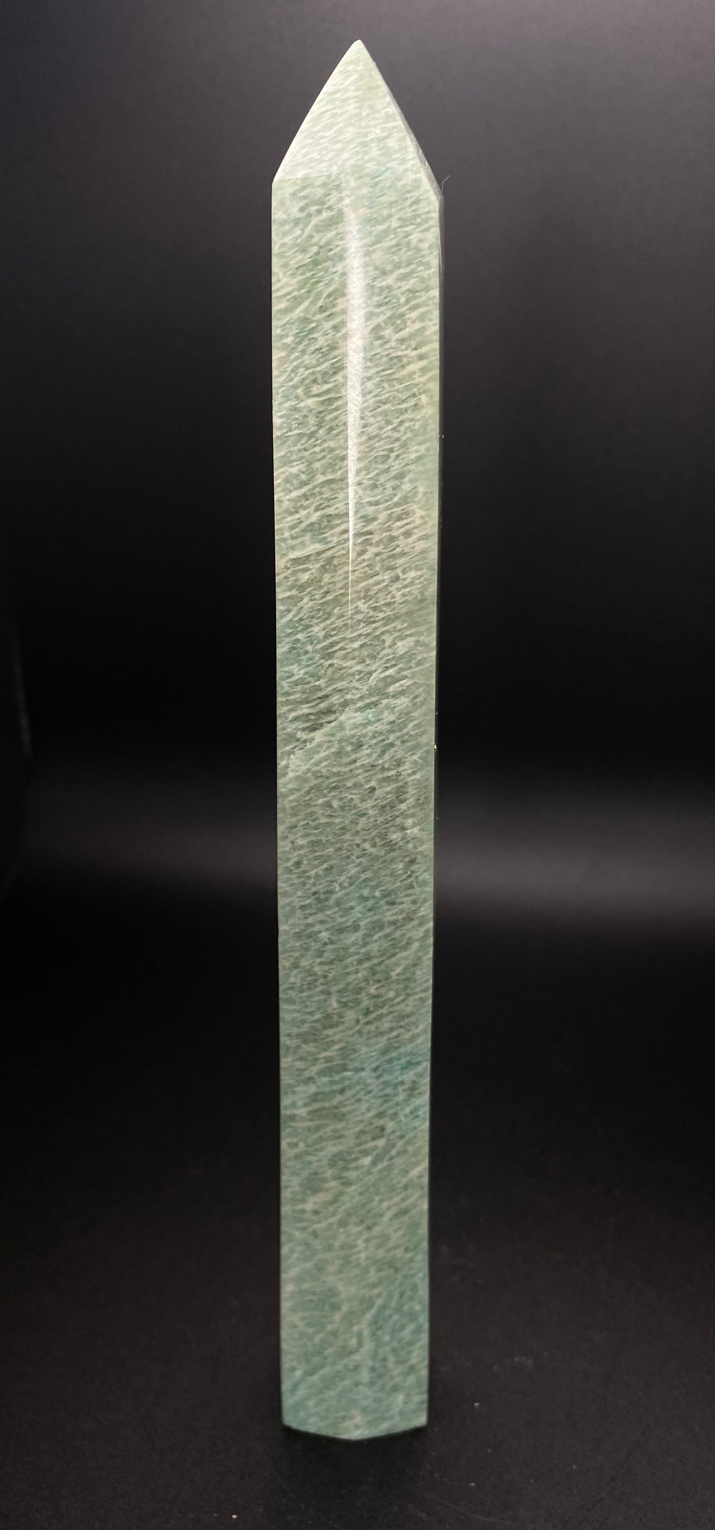 High Quality Amazonite Tower | 9” | 0.63 lbs