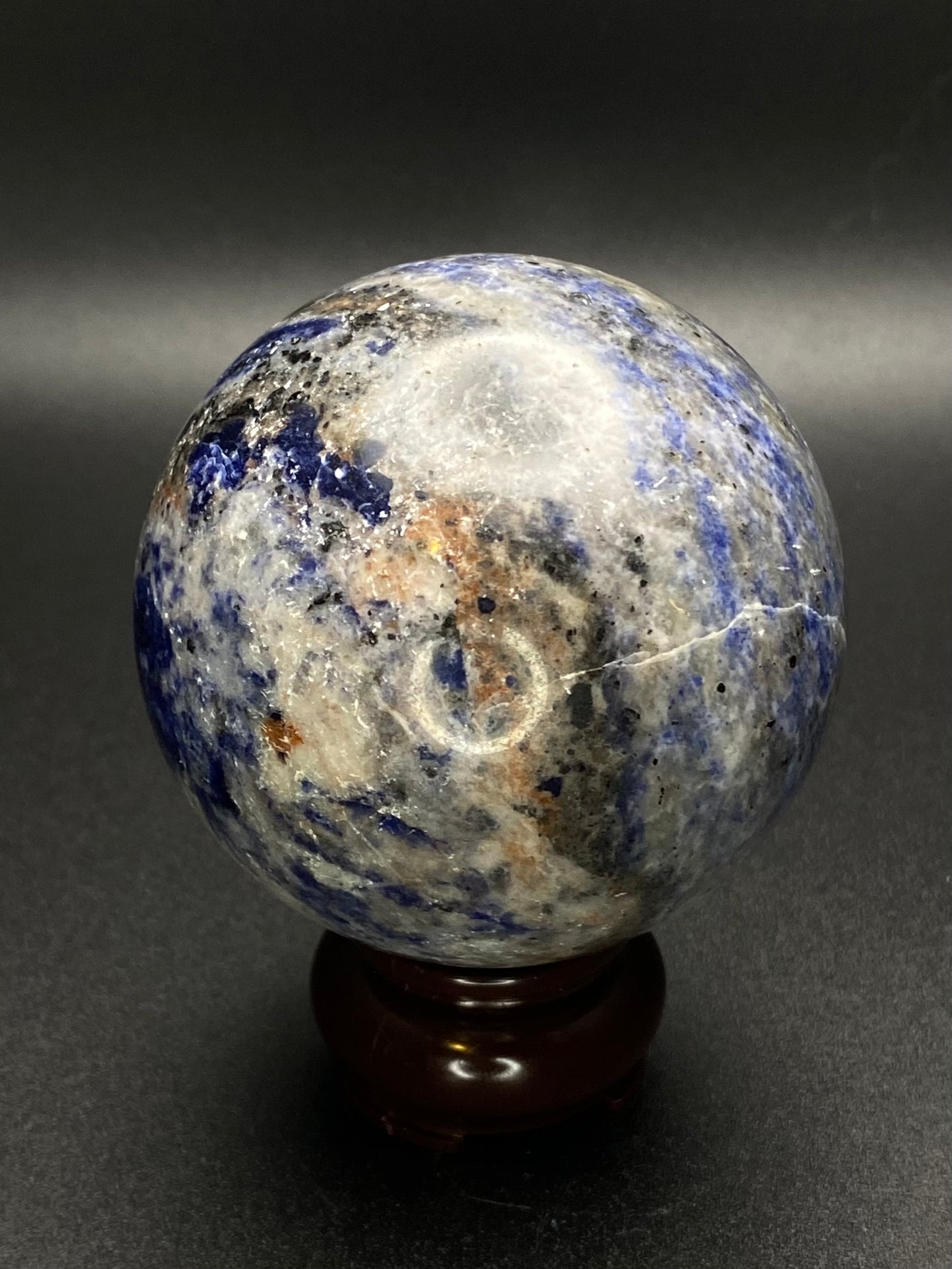 High Quality Sodalite Sphere | 0.82 lbs
