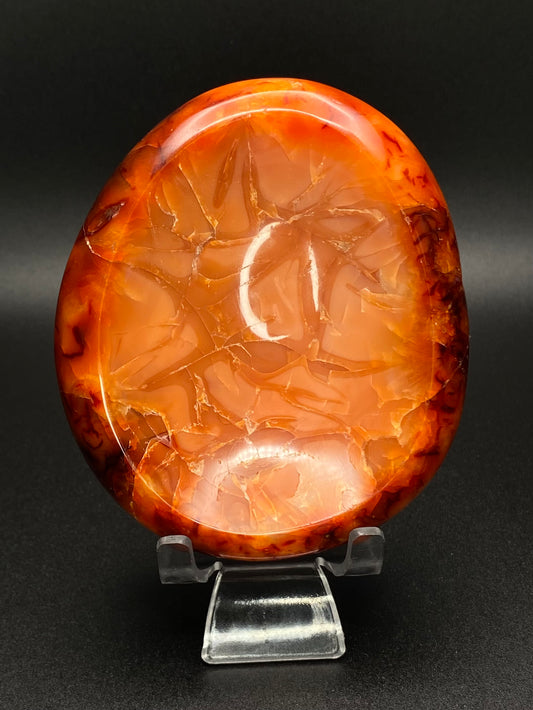 Carnelian Bowl Carving | 0.72 lbs