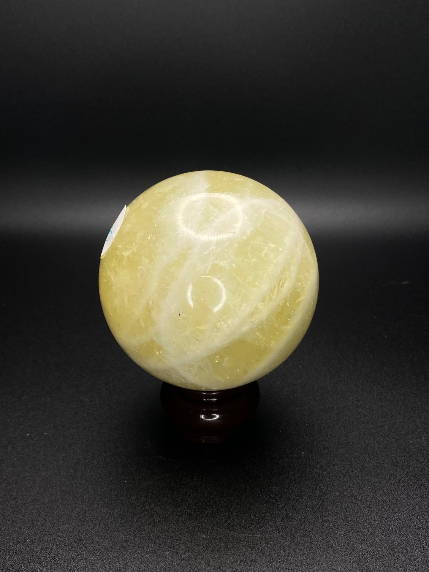 Yellow Calcite Sphere | 1.15 lbs