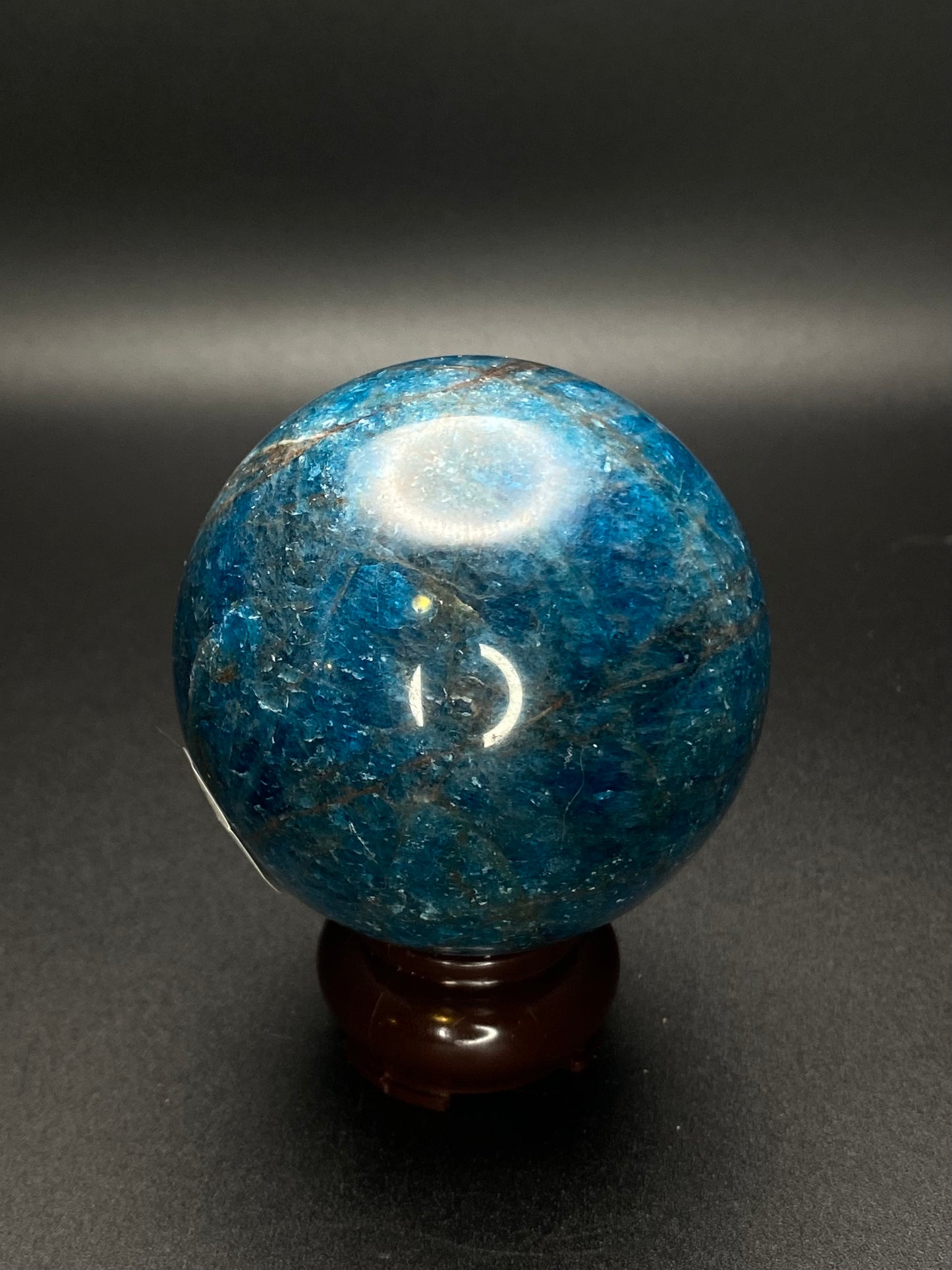 Blue Apatite Sphere | 1.0 lbs