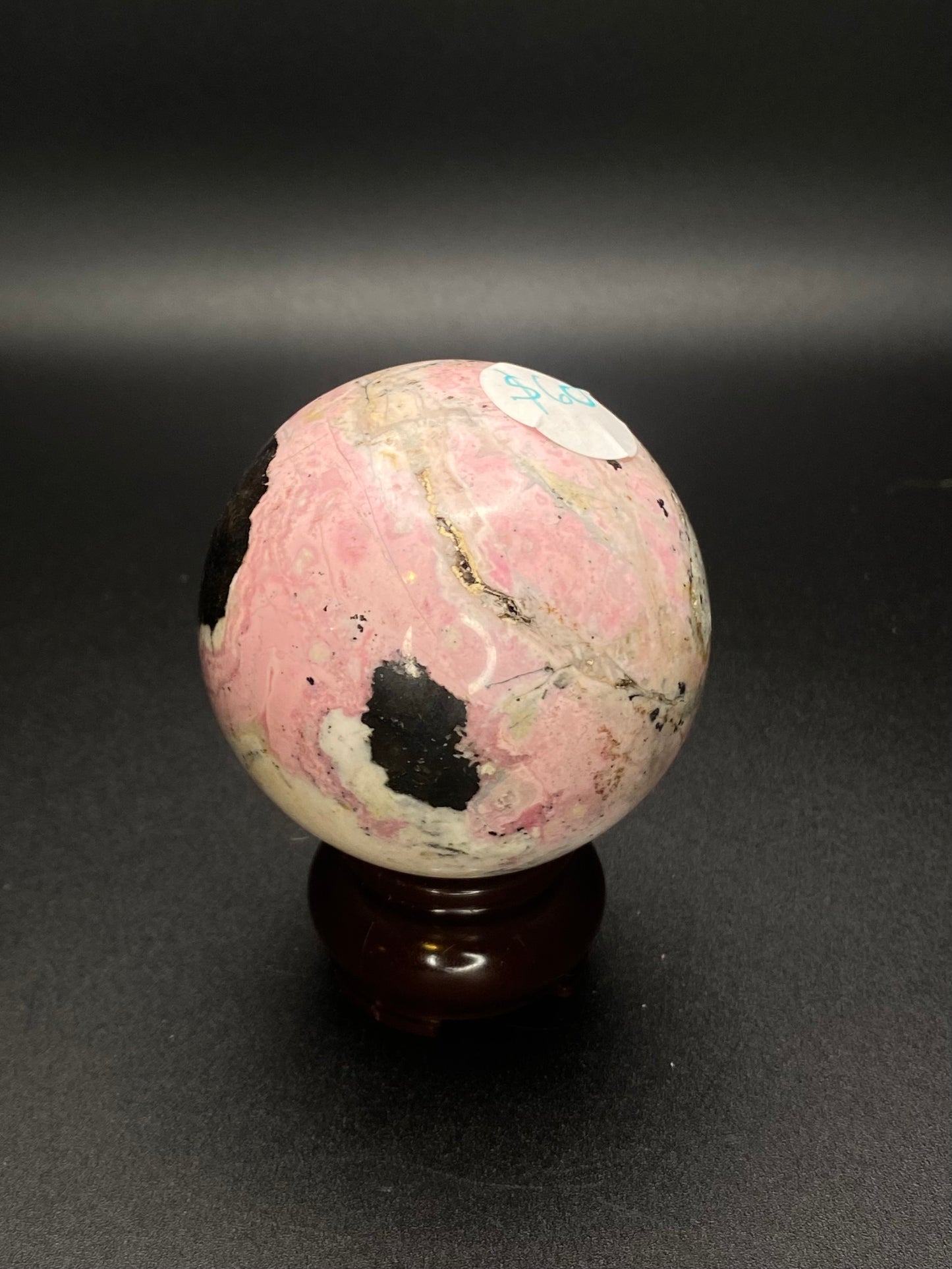 Rhodonite Sphere | 0.71 lbs