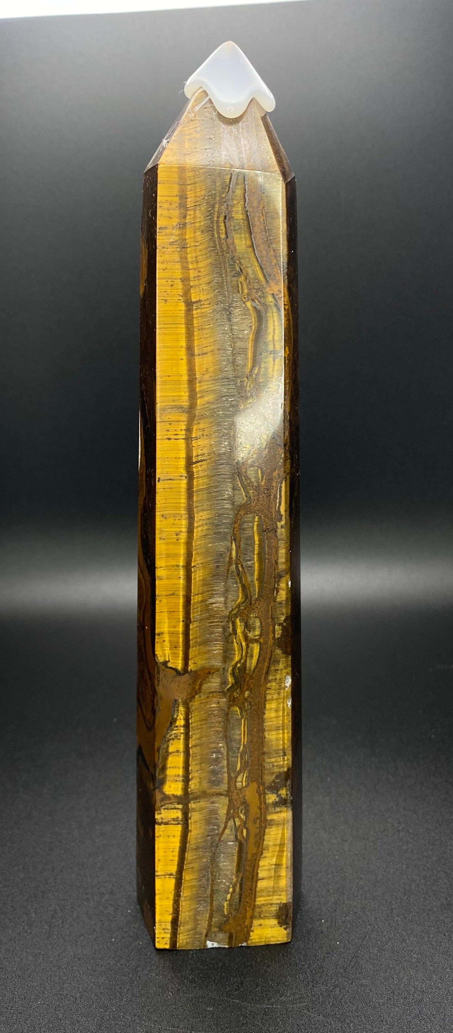 Golden Tiger’s Eye Tower | 9” | 1.38 lbs
