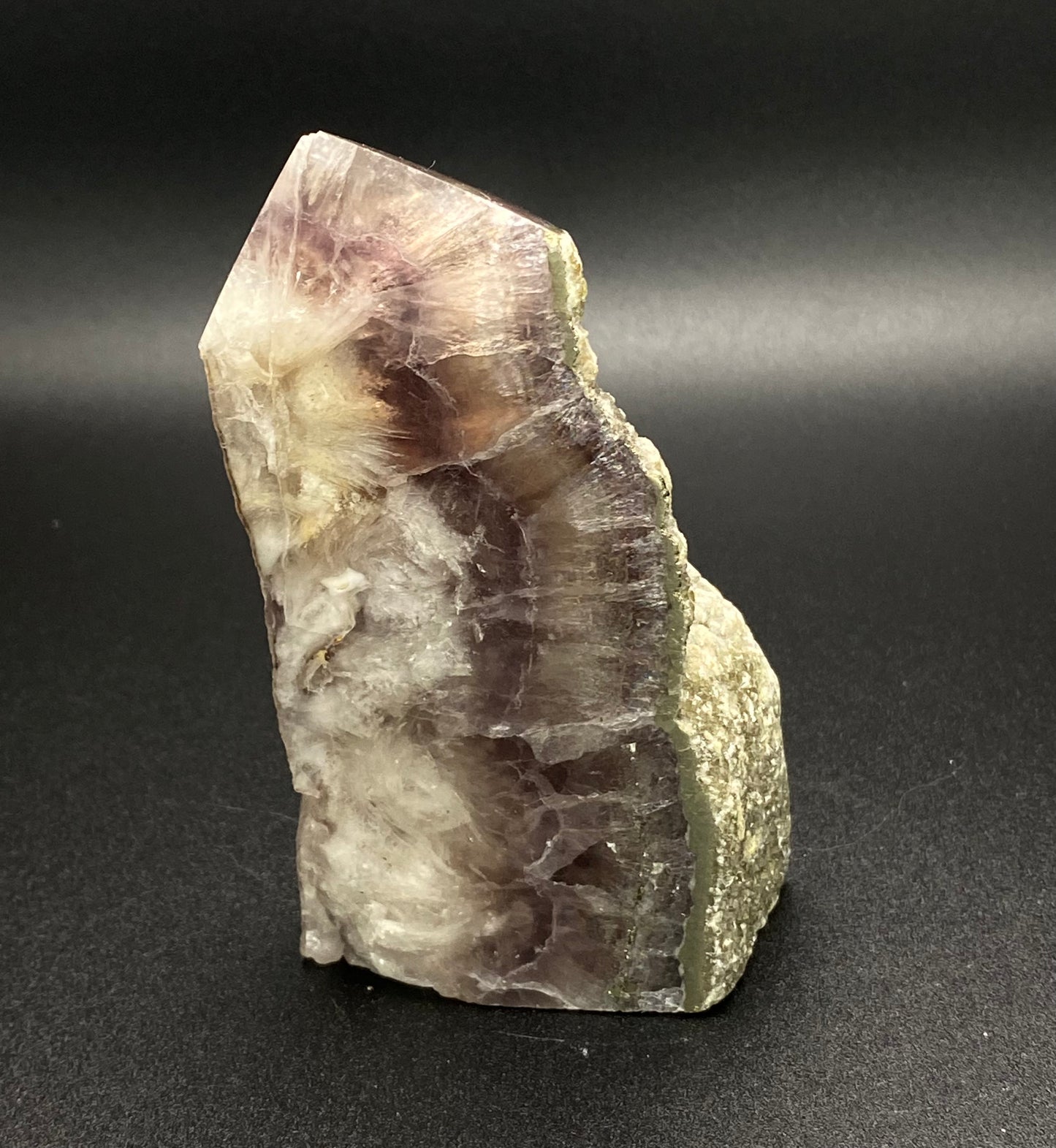 Purple Fluorite Freeform Tower | 0.61 lbs Polished Crystal |
