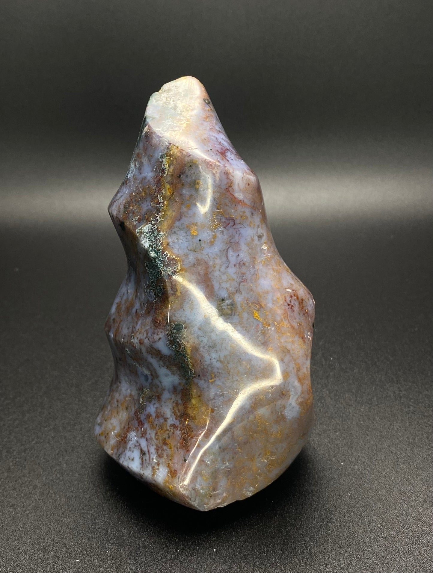 Ocean Jasper Flame Freeform | 1.08 lb Polished Crystal