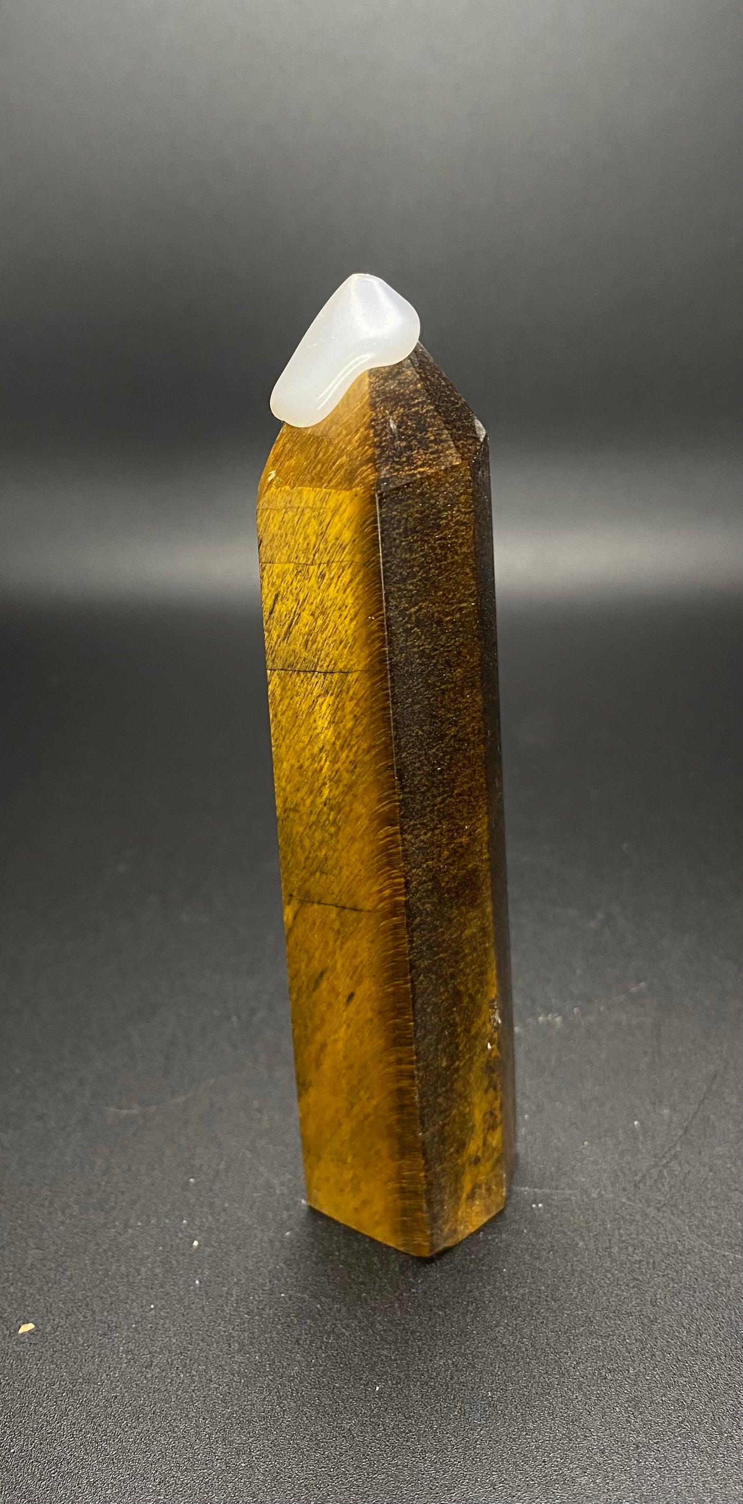 High Quality Yellow Tiger’s Eye Tower | 5” | 0.31 lbs