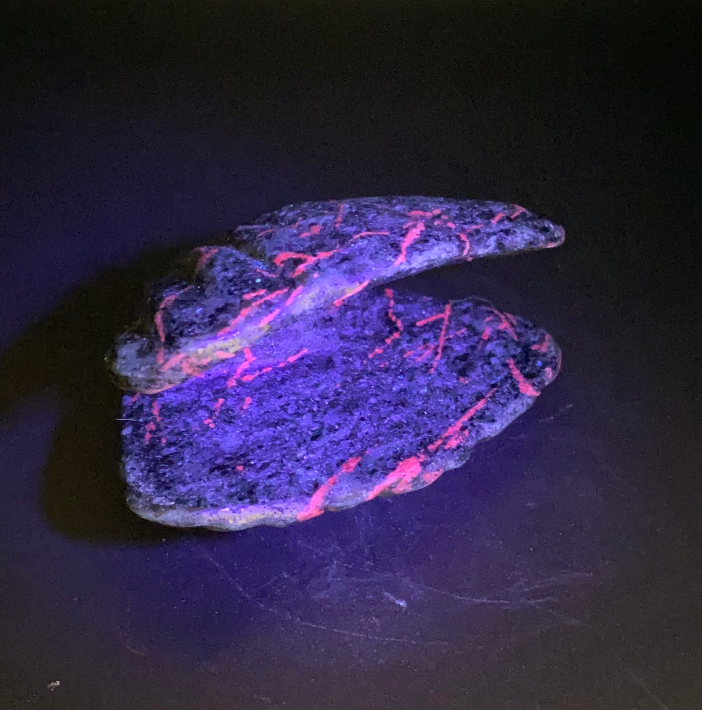 Ruby Zoisite Clam Shell Carving | 0.56 lb Polished Crystal