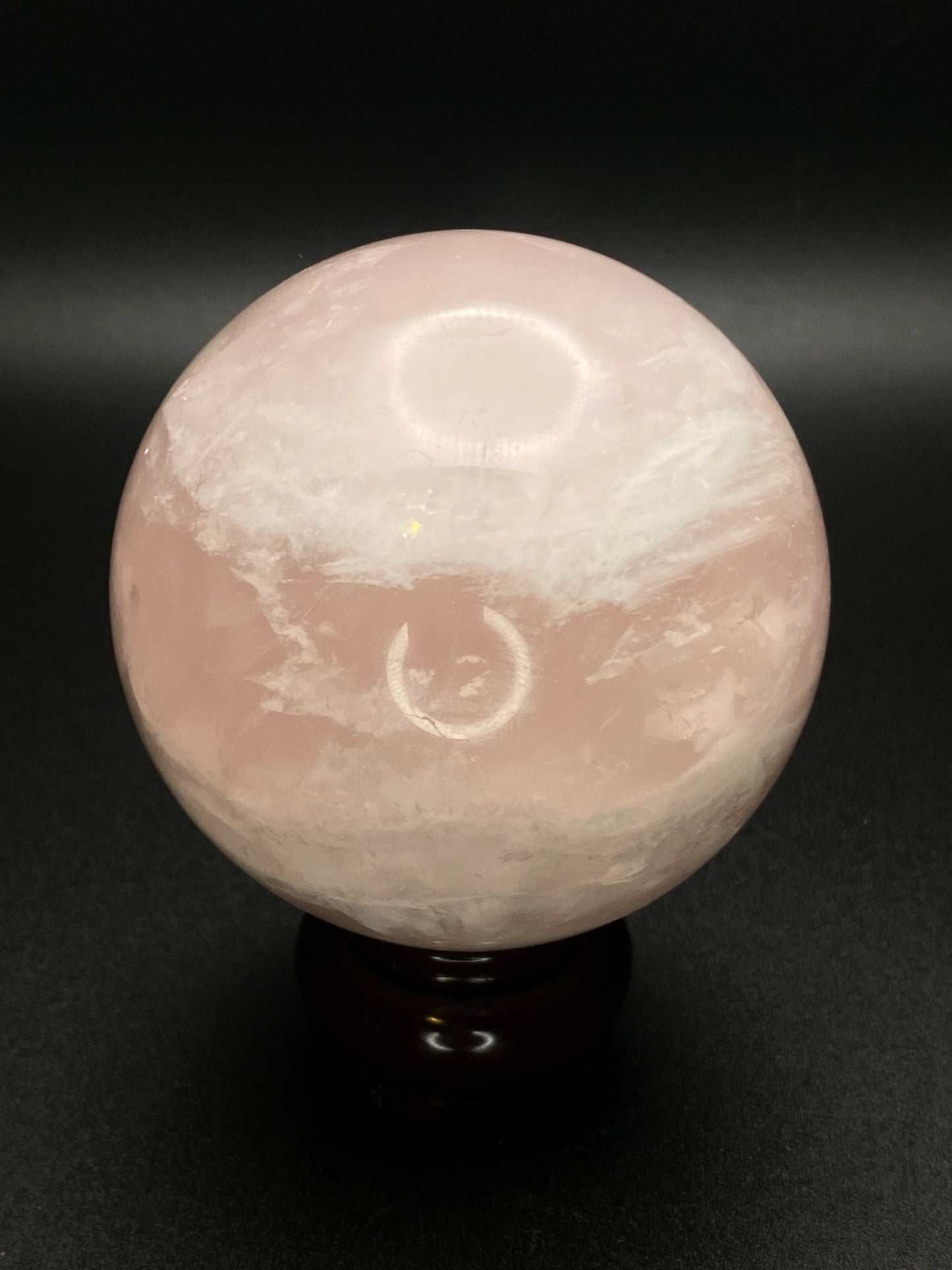 High Quality Rose Quartz Sphere | 0.97 lbs