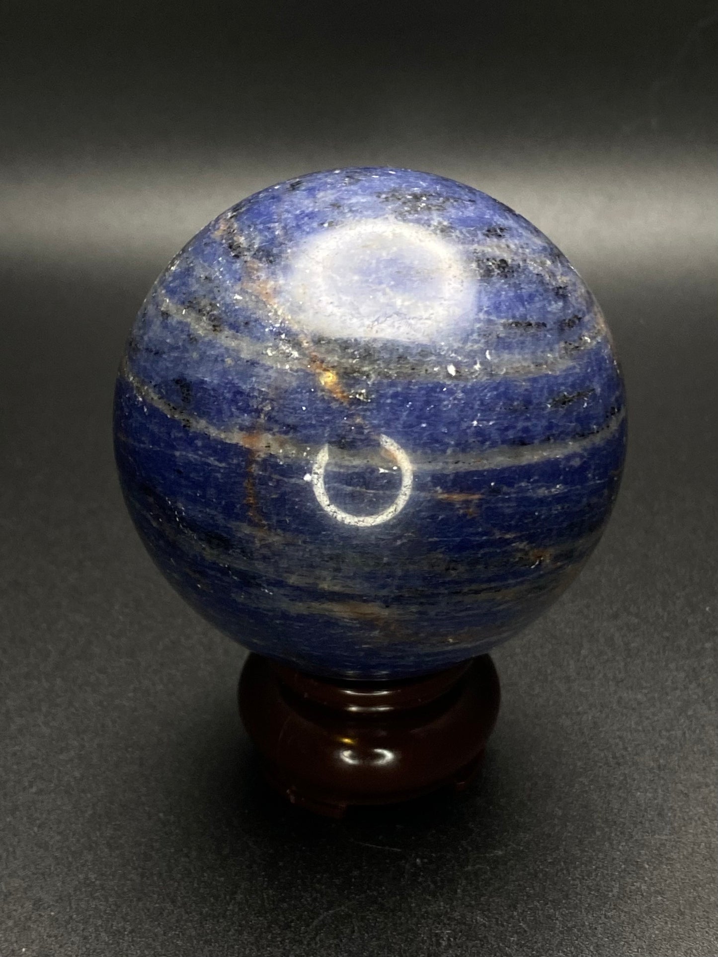 High Quality Sodalite Sphere | 0.82 lbs