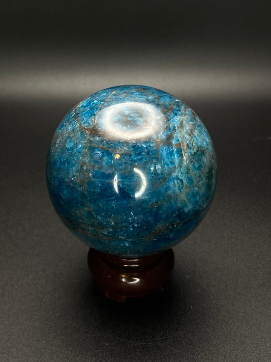Blue Apatite Sphere | 1.0 lbs