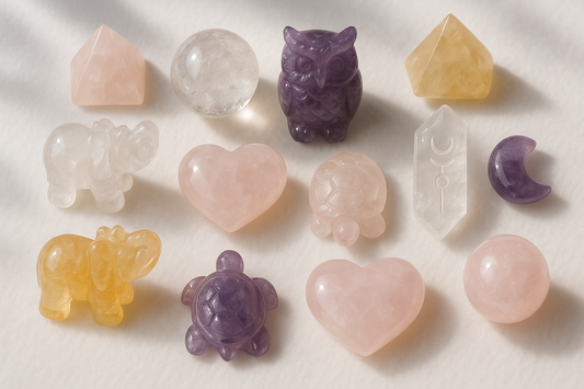 small crystal carvings